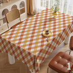Fall Buffalo Plaid Table Covers, Fall Gingham Tablecloth, Autumn Plaid Tablecloth, Thanksgiving Printed Tablecloth, Picnic Tablecloth