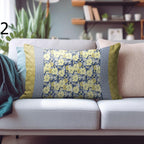 Floral Throw Pillow Cover, Flower Rectangle Pillowcase, Floral Pillowcase, Wildflowers Cushion Cover, Farmhouse Floral Pillow Cover