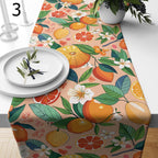 Autumn Table Runner, Fall Leaf Table Runner, Thankgiving Table Runner, Thanksgiving Table Decor, Autumn Dry Leaves Tablecloth