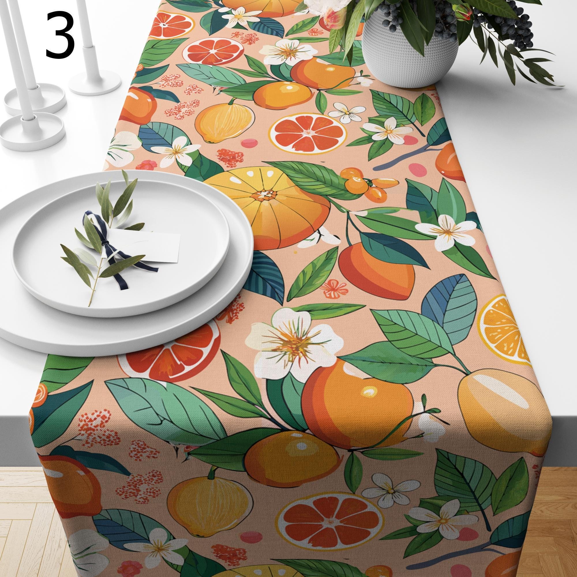 Autumn Table Runner, Fall Leaf Table Runner, Thankgiving Table Runner, Thanksgiving Table Decor, Autumn Dry Leaves Tablecloth