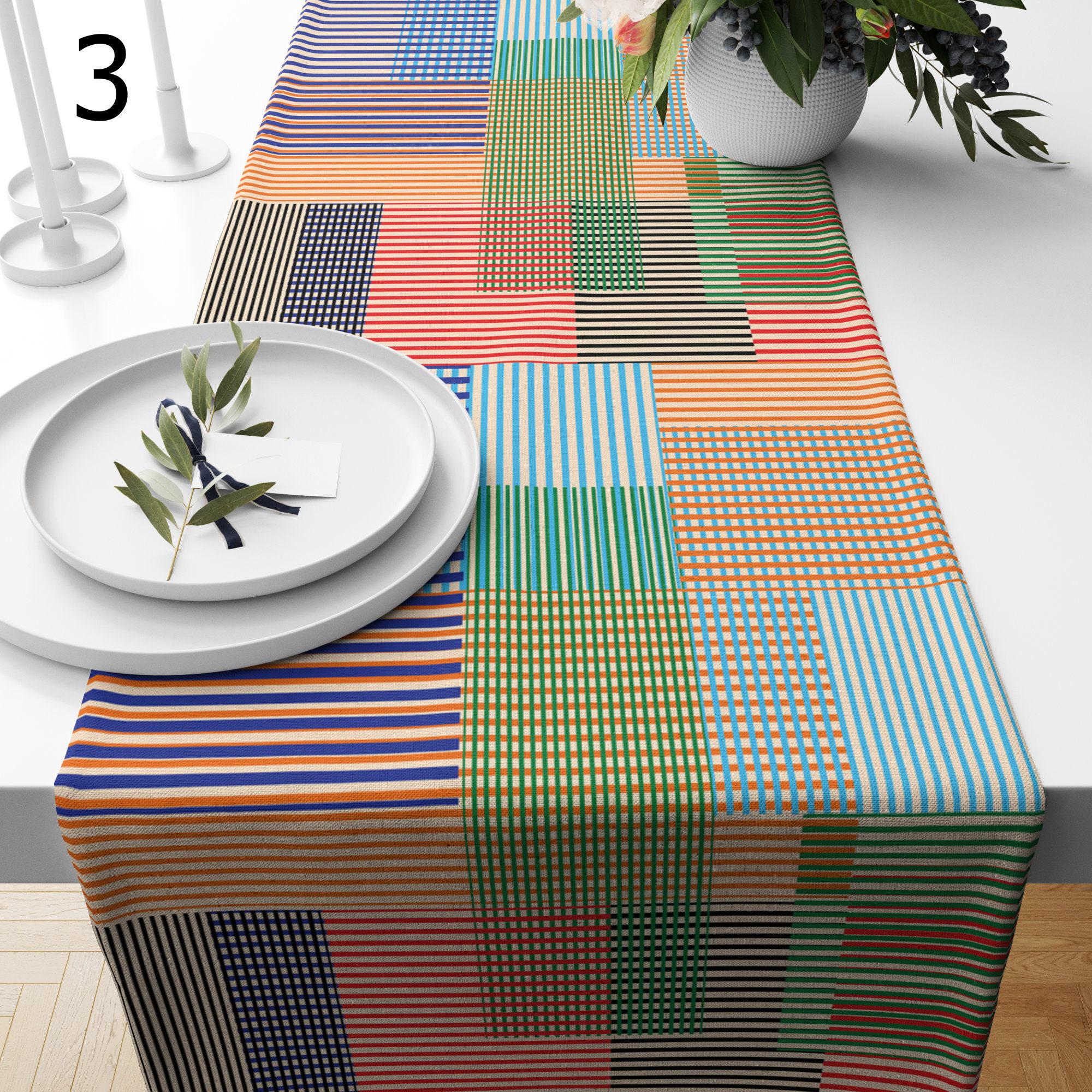 Modern Art Face Line Table Runner, Modern Abstract Table Runner, Face Lines Painting Table Runner, Abstract Table Decor, Abstract Tablecloth