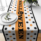 Halloween Runner, Halloween Table Runner, Halloween Decor, Pumpkin Runner, Halloween Gift, Halloween Party