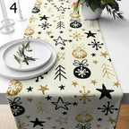 Xmas Winter Table Runner, Christmas Snowflake Table Runner, Xmas Table Runners, Merry Christmas Table Runner, Christmas Table Runner