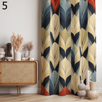 Mid Century Modern Curtain Panels, 70s Retro Curtains, Mcm Curtain, Abstract Retro Style Living Room Curtain, Modern Abstract Curtains