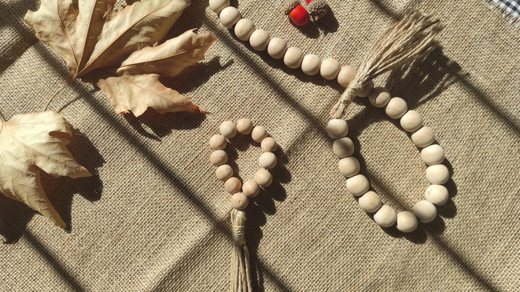 Wooden Napkin Ring, Wooden Beaded Napkin Rings, Wooden Rustic Beaded Napkin Ring, Wood Wedding Napkin Ring, Bohemian Wooden Bead Napkin Ring