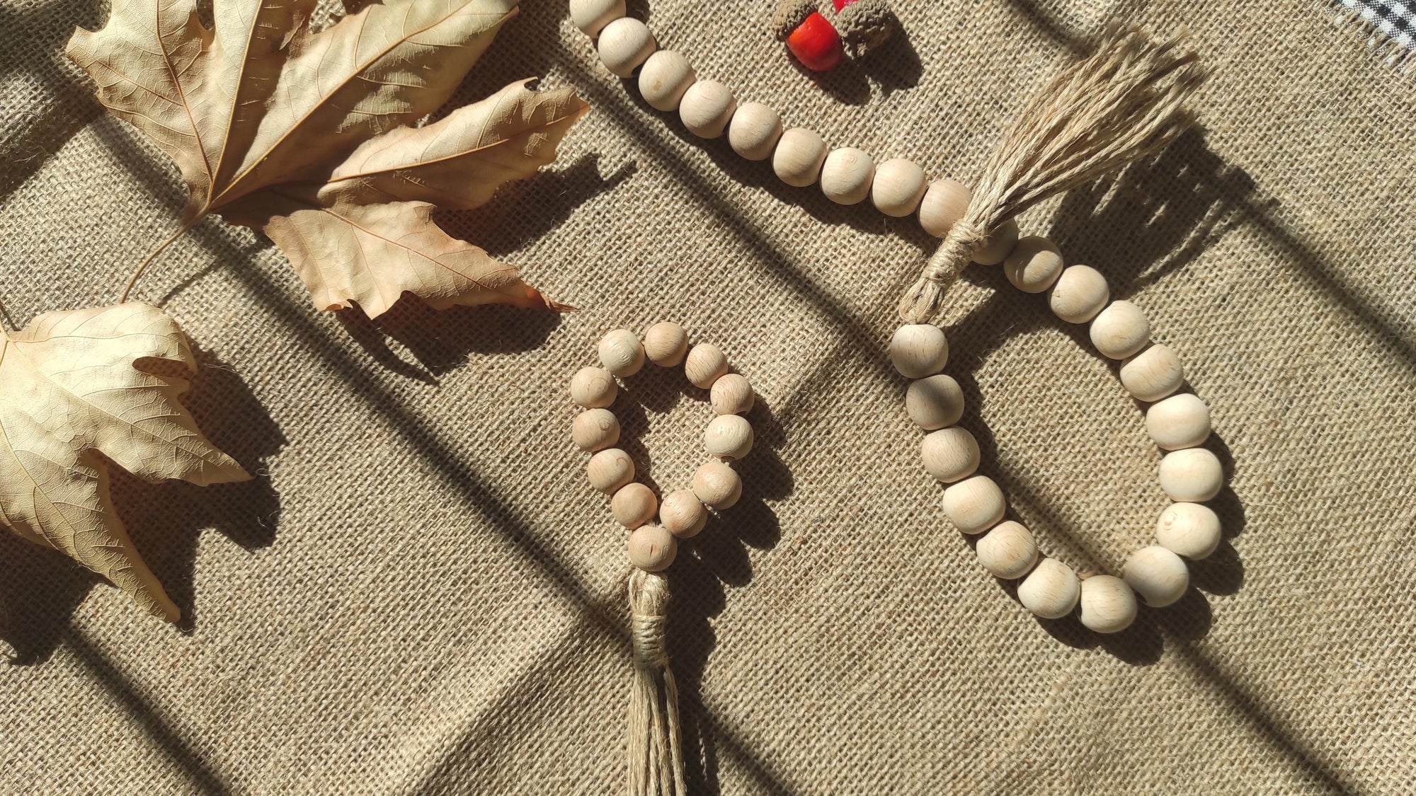 Wooden Napkin Ring, Wooden Beaded Napkin Rings, Wooden Rustic Beaded Napkin Ring, Wood Wedding Napkin Ring, Bohemian Wooden Bead Napkin Ring