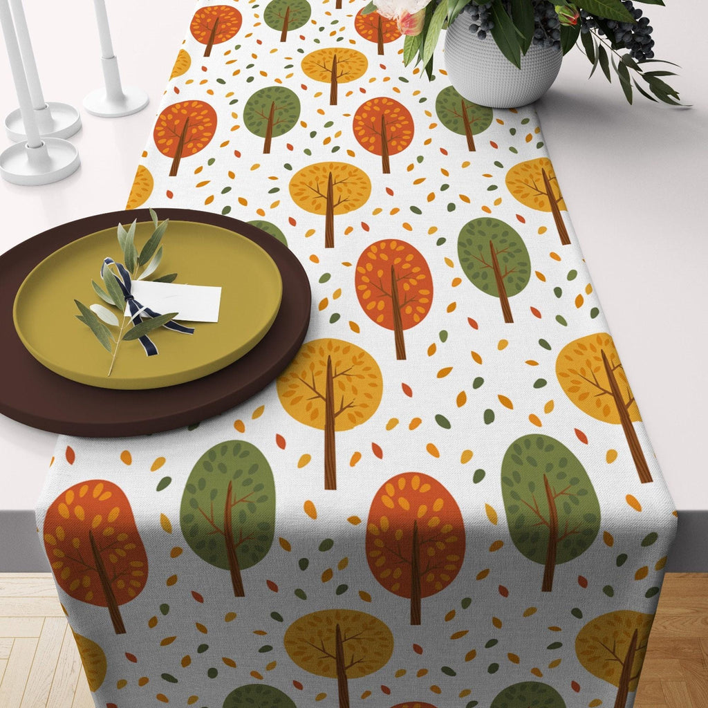 Autumn Table Runner, Fall Mushroom Table Runner, Thanksgiving Table Runner, Fall Home Decor, Thanksgiving Gift, FallParty