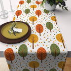Autumn Table Runner, Fall Mushroom Table Runner, Thanksgiving Table Runner, Fall Home Decor, Thanksgiving Gift, FallParty
