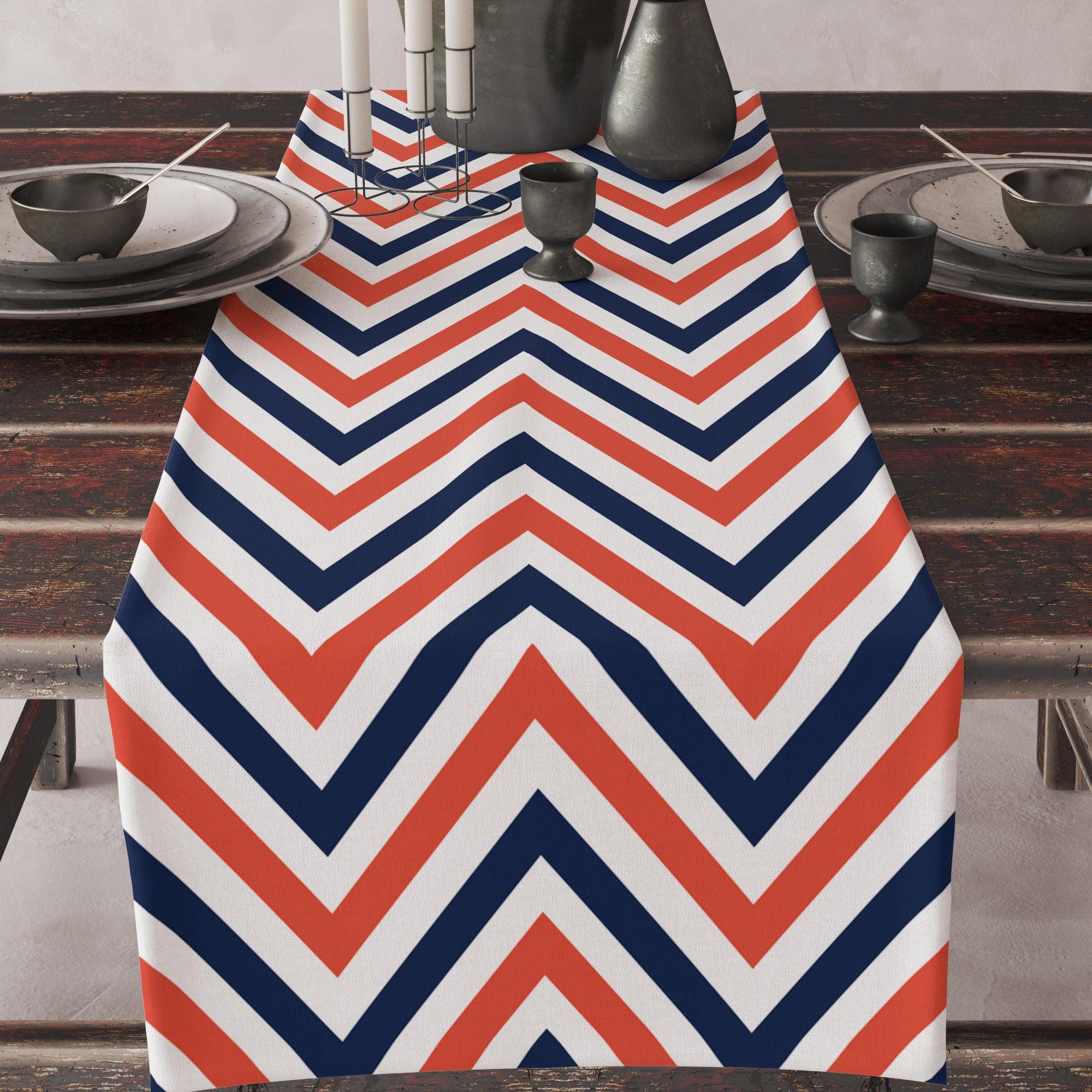 Ocean Starfish Table Runner, Dolphin Fish Table Runner, Nautical Sea Horse Table Runner, Yatch Table Decor, Beach House Decor