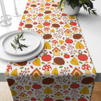 Autumn Leaf Table Runner, Fall Leaves Table Runner, Autumn Table Decor,  Thanksgiving Table Cloth, Thanksgiving Table Runners