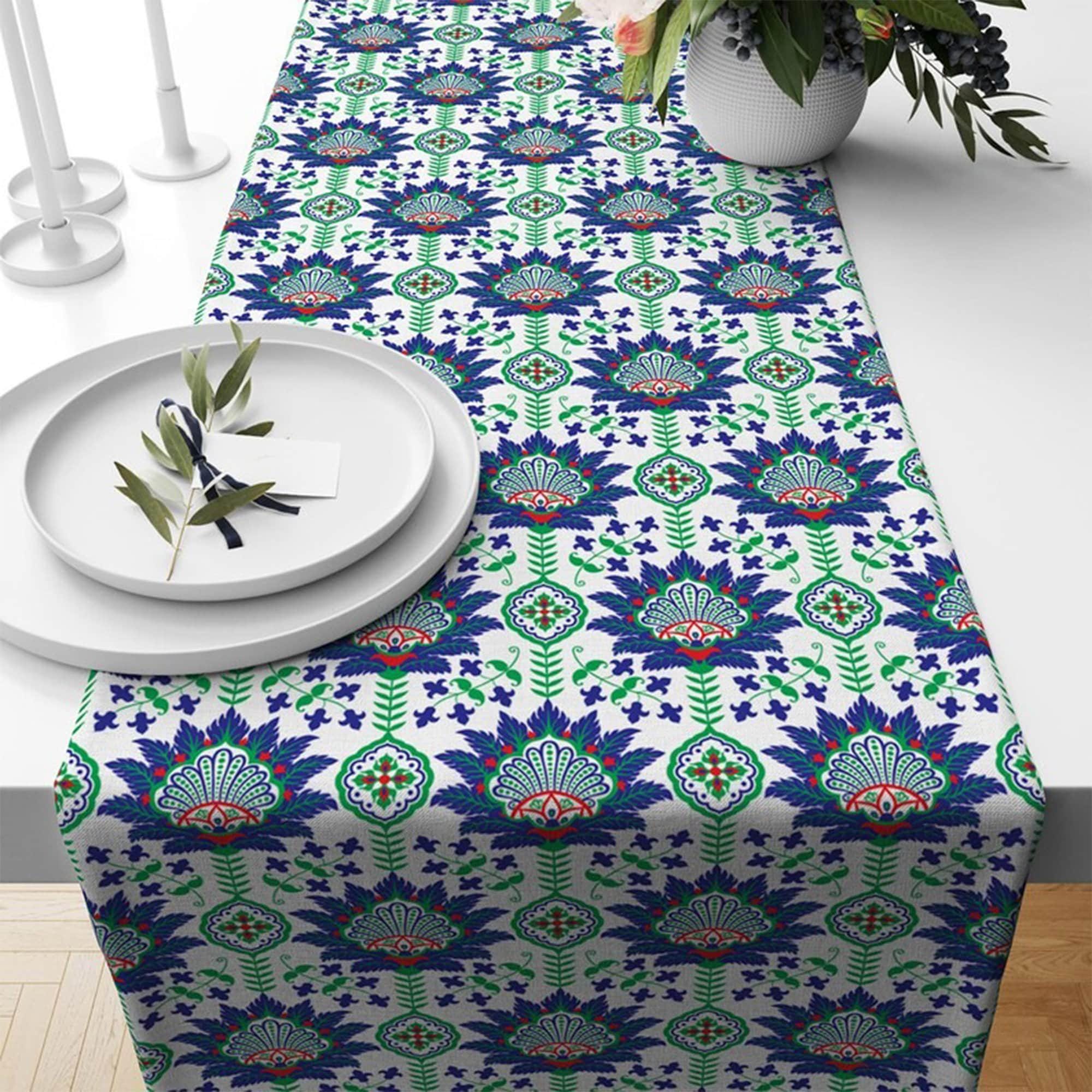 Tulip Table Runner, Turkish Oriental Table Runner, Oriental Table Runner, Tulip Runner, Turkish Tulip Table Runner, Turkish Style Runners