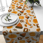 Autumn Plaid Runner, Fall Table Decor, Thanksgiving Table Runner, Halloween Table Runner, Halloween Kitchen Decor,  Thanksgiving Gift