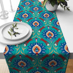 Tulip Table Runner, Turkish Oriental Table Runner, Oriental Table Runner, Tulip Runner, Turkish Tulip Table Runner, Turkish Style Runners