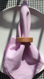 Wooden Napkin Ring, Round Wooden Napkin Rings, Wooden Natural Napkin Holder, Handmade Wooden Napkin Rings