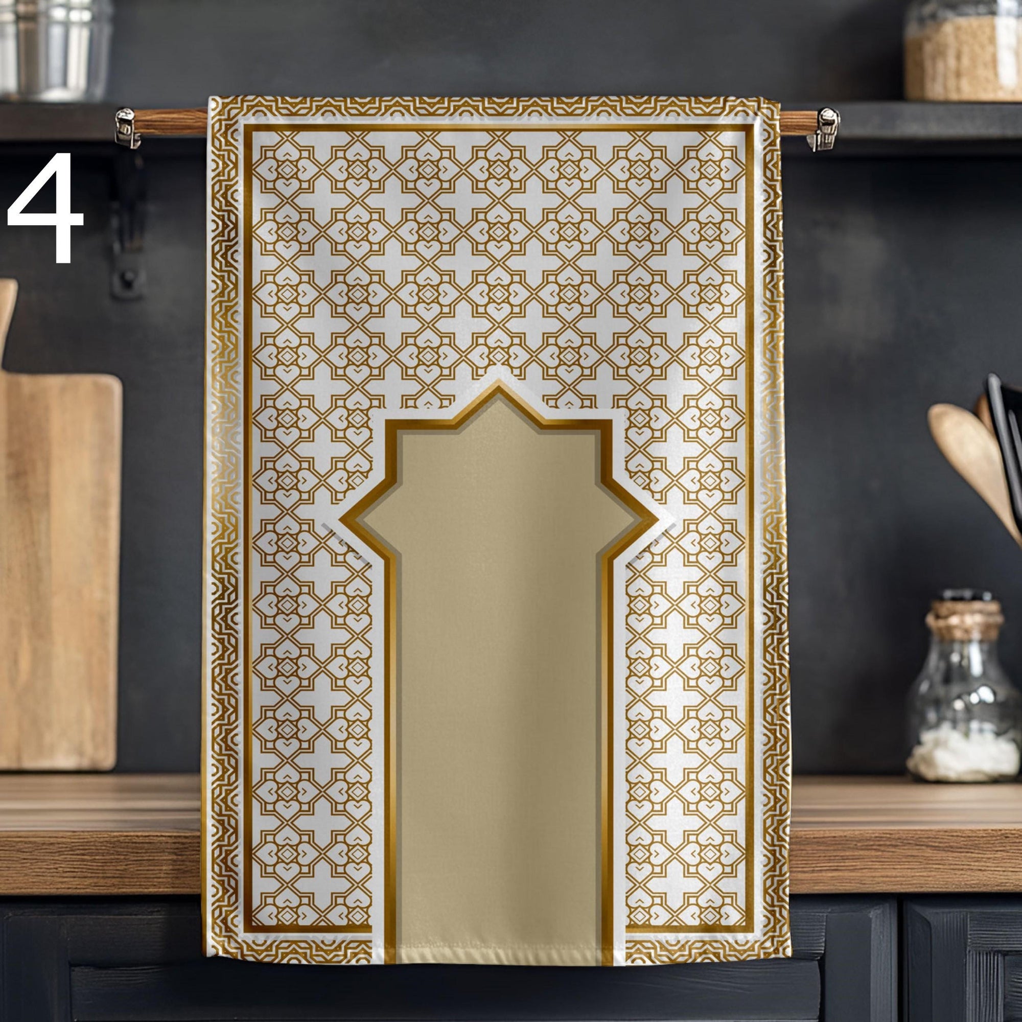 Ramadan Tea Towels, Islamic Dish Towels, Ramadan Kitchen Decor, Ramadan Hand Towel, Ramadan Kitchen Towels, Muslim Kitchen Gifts