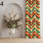 Retro Boho Curtains, Mid Century Modern Style Curtain, 70s Mid Century Drapes, 1950s Curtain, Retro Curtain Panels, Mcm Panels