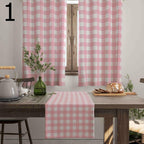 Kitchen Curtains, Kitchen Buffalo Check Window Curtains, Farmhouse Curtains Panel, Buffalo Plaid Kitchen Curtains, Printed Curtain