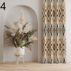 Southwestern Curtains, Rug Window Curtain Panels, Aztec Curtains, Geometric Pattern Printed Curtain, Western Printed Curtain