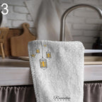 Ramadan Tea Towels, İslamic Dish Towels, Ramadan Kitchen Decor, Ramadan Hand Towel, Mubarak Ramadan Kitchen Towels, Muslim Kitchen Gifts