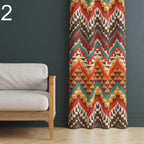 Southwestern Curtains, Ethnic Curtain Print Panels, Southwestern Drapes Panel, Western Blackout Curtains, Southwestern Grommet Curtain