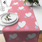 Valentine's Day Table Runners, Romantic Table Decor, Happy Valentine Runner, Valentine's Day Tablecloth, Heart Runners, Love Table Runners