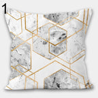 Marble Patterned Cushion Cover, Marble Pillow Case, Abstract Pillowcase, Marble Cushion Cover, Abstract Art Pillows, Decorative Pillow
