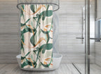 Modern Shower Curtains, Modern Abstract Printed Shower Curtain, Abstract Bath Waterproof Drapes, Abstract Bathroom Shower Curtains