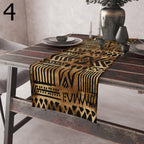 African Tribal Table Runners, Boho Ethnic Table Runner, Mud Cloth & Ethnic Runner, Tribal Print Table Runner, Ethnic Table Decor