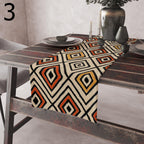 African Tribal Table Runners, Boho Ethnic Table Runner, Mud Cloth & Ethnic Runner, Tribal Print Table Runner, Ethnic Table Decor