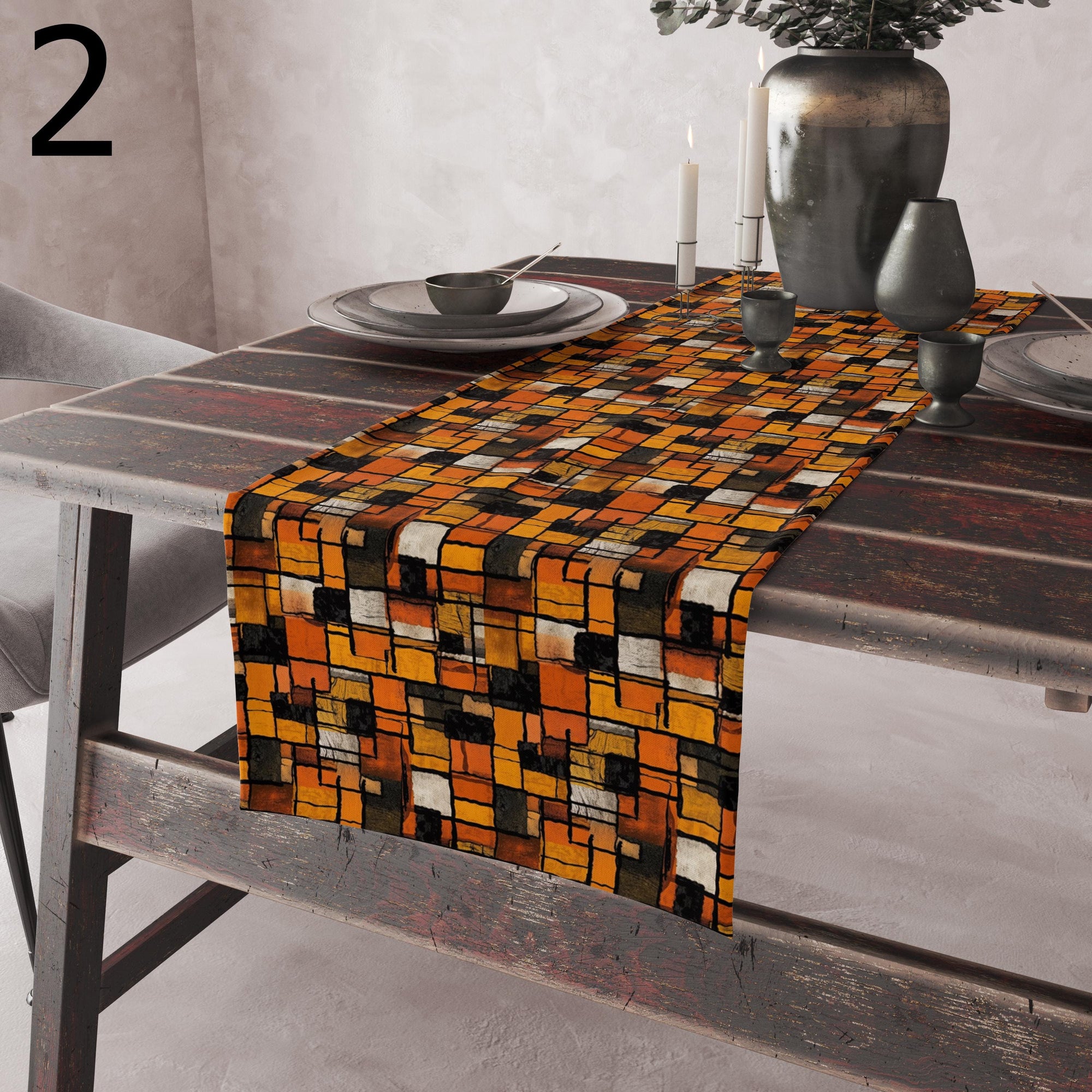 Colorful African Table Runners, Boho Ethnic Table Runner, Vibrant Tribal Runners, Kente Print Table Runner, Boho Ethnic Table Decor