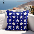 4th July Outdoor Patio Cushion Cover, Independence Day Outdoor Pillow Covers, Outdoor Patriotic Pillowcase, 4th July Waterproof Pillowcases