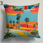 Retro Pillow Covers, Mid-Century Modern Pillow Covers, Retro Summer Cushion Covers, Colorful Retro Throw Pillow Covers, MCM Pillowcases