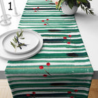 Floral Table Runners, Flowers Table Runners, Spring Flowers Table Runner, Floral Printed Table Runner, Floral Table Decor Runners