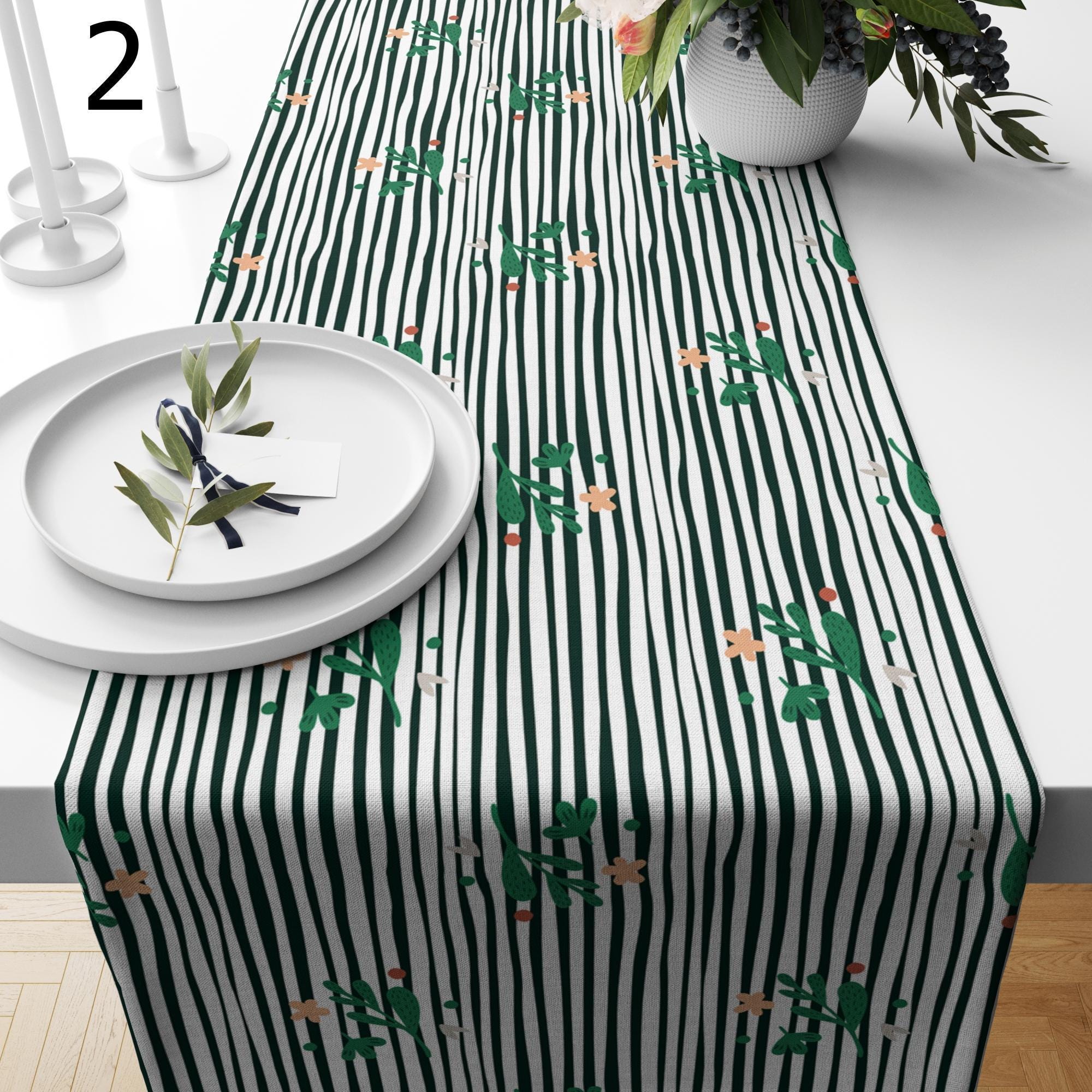 Floral Table Runners, Flowers Table Runners, Spring Flowers Table Runner, Floral Printed Table Runner, Floral Table Decor Runners