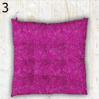 Modern Boho Tie-On Chair Pads, Colorful Seat Cushions, Cozy Chair Pillows, Patterned Dining Chair Cushions, Washable Chair Pads