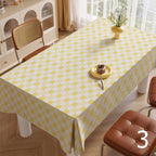 Fall Plaid Table Linens, Rustic Picnic Table Cover, Farmhouse Checkered Table Cloths, Classic Gingham Checkered Tablecloth