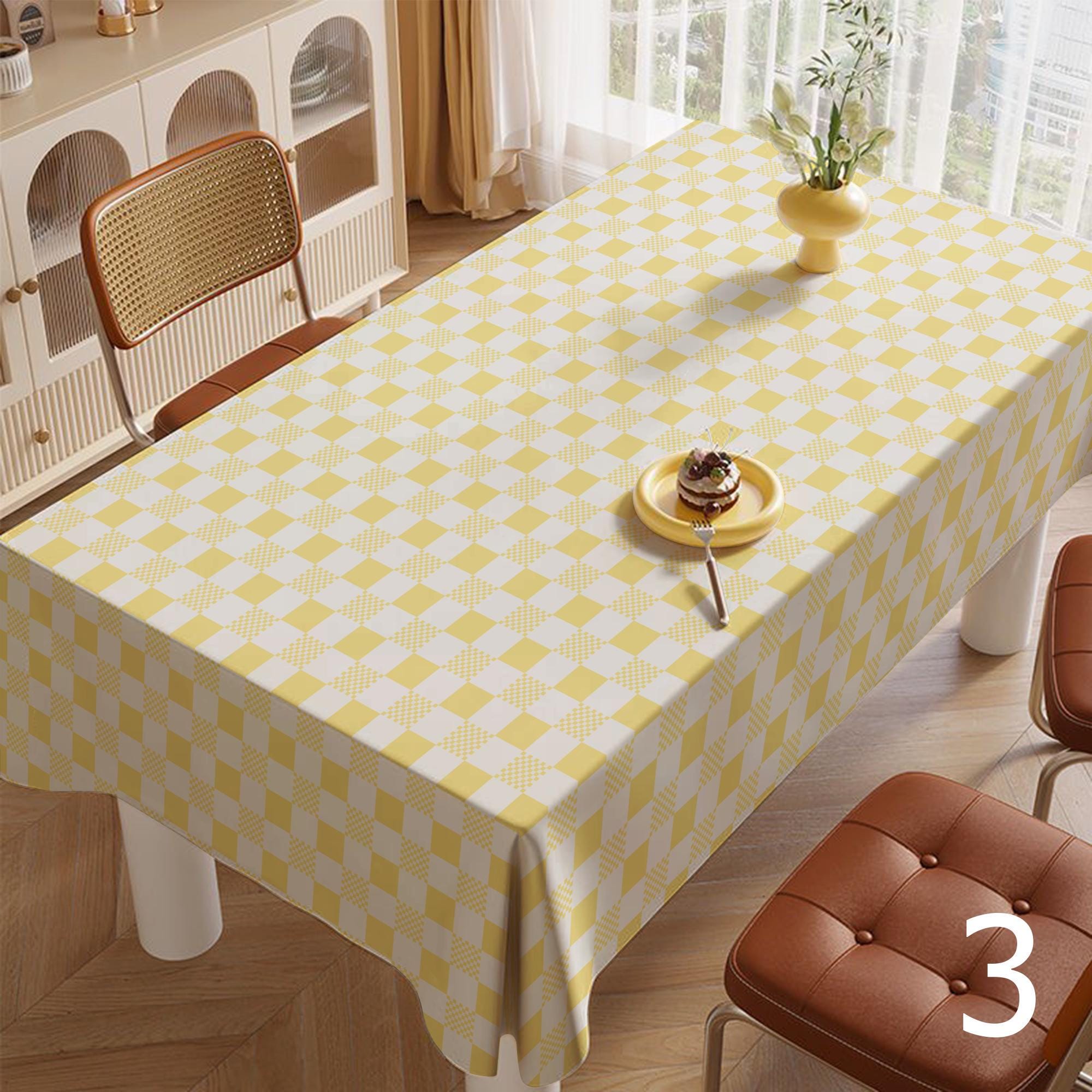 Fall Plaid Table Linens, Rustic Picnic Table Cover, Farmhouse Checkered Table Cloths, Classic Gingham Checkered Tablecloth