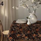 Fall Leaves Table Cover, Autumn Leaf Tablecloth, Seosonal Tablecloth, Harvest Kitchen Table Decor, Autumn Maple Leaves Table Linen