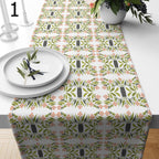 Mid Century Modern Table Runner, Retro Geometric Table Runner, Retro Party Table Decor Runner, 70s Table Runner, Mcm Table Runner