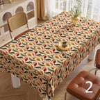 Thanksgiving Table Linen, Autumn Leaf Tablecloth, Fall Maple Leaves Table Cover, Harvest Season Tablecloths, Thanksgiving Dinner Table Decor