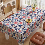 Ramadan Tablecloths, Islamic Geometric Tablecloth, Muslim Table Covers, Islamic Decor Table Linens, Geometric Table Cloths