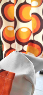 Modern Ethnic Curtains, Retro Ethnic  Window Drapes, Ethnic Geometric Print Curtains, Vintage Ethnic Boho Curtain Panels