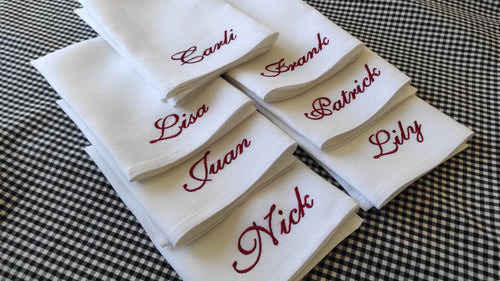 130 PC Napkins - Mitered- 18 İnch - Fee Coupon
