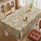 Retro Tablecloths, Mid Century Modern Tablecloths, Geometric Tablecloth, Mid Century Table Covers, Geometric Abstract Table Linens