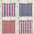 Patriotic Chair Pads, 4th of July Chair Cushions, USA Stars Seat Cushions, American Flag Chair Pads, Patriotic Outdoor Chair Pads